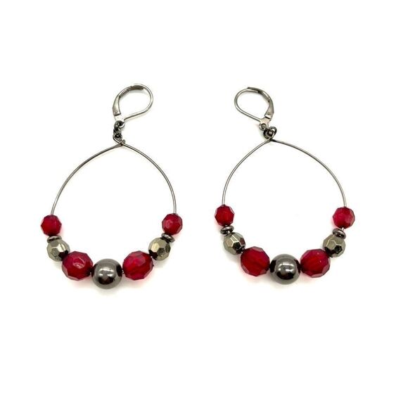 Hoops with Beads decor - Picture 1 of 2